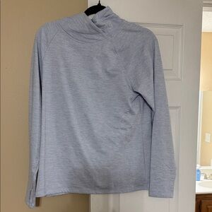 Light Gray Long Sleeve Top